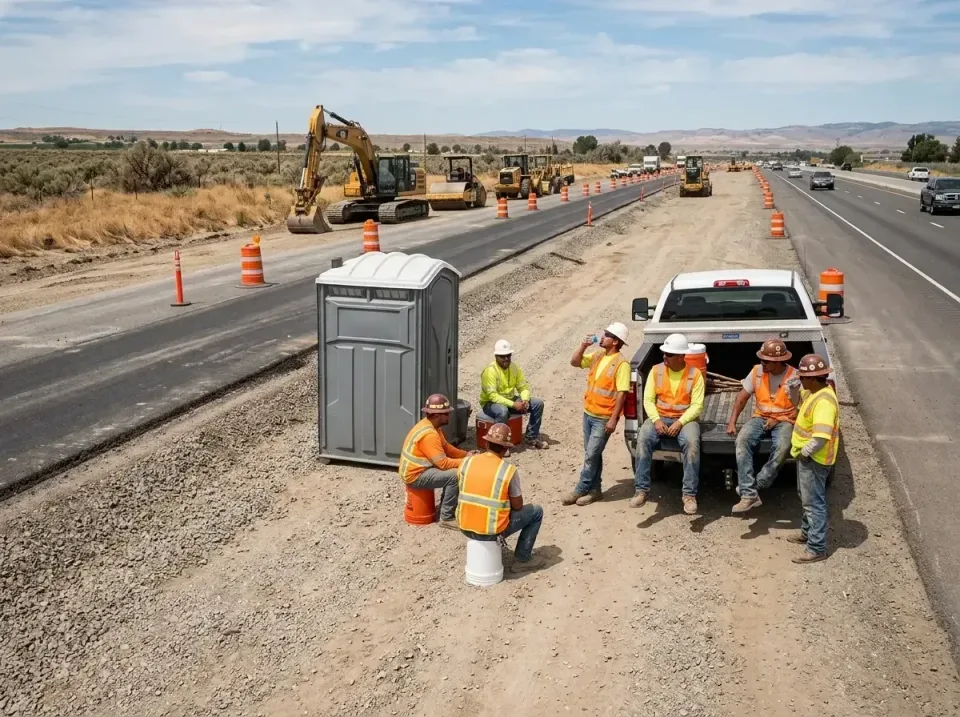 highway-road-construction-crew-007 — frequently asked questions, Porta Potty and Restroom Rentals in Greenwood, MO